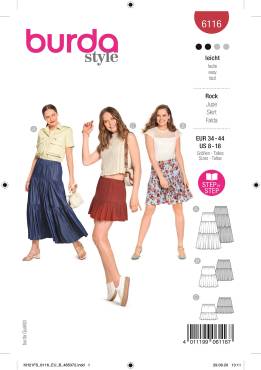 Skirt | BURDA | Size: 34-44 | Level: 2