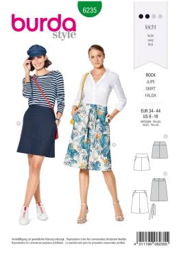 Skirt | BURDA-Edition | Size: 34 - 44 | Levels: 2