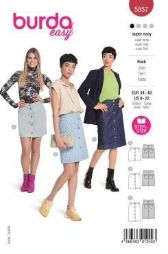 Skirt | BURDA-Edition | Size: 34 - 48 | Levels: 1