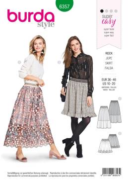 Skirt | BURDA-Edition | Size: 36 - 46 | Levels: 1