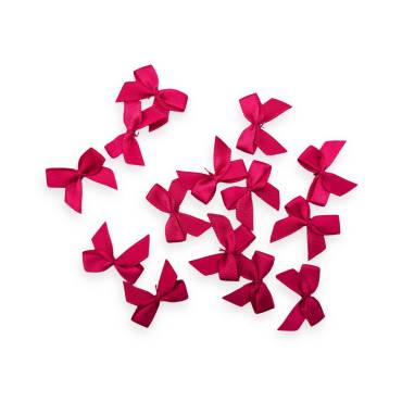 Bow | approx. 22mm | sortiment from various colors (30 pieces)