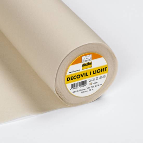 heavy interfacing Decovil I Light, Vlieseline®, 90cm, beige 