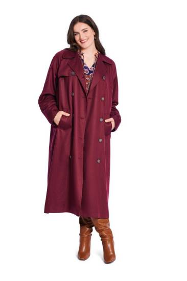 Trenchcoat | BURDA | Gr: 46 - 56 | Level: 3