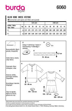 Tunika | BURDA | Gr: 34-44 | Level: 2