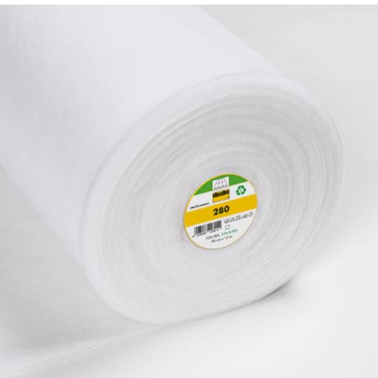 Low Loft Batting 280, Vlieseline®, 90cm, white