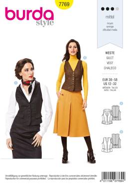 Vest | BURDA-Edition | Size: 38-58 | Levels: 3