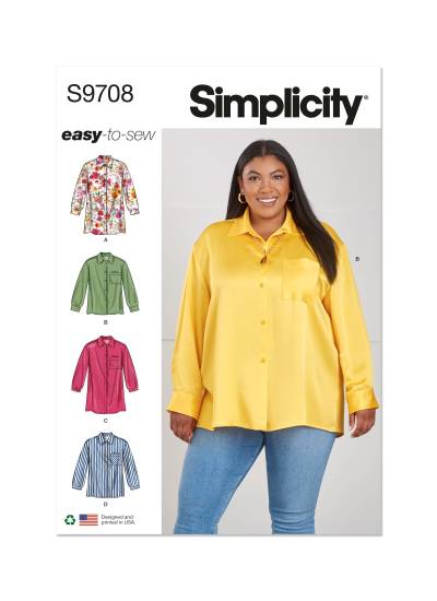 Women's Shirts | Simplicity | 9708