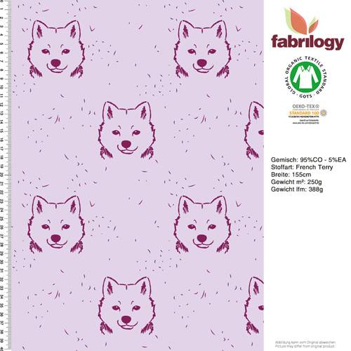 Yuki (French Terry) - GOTS - lilac