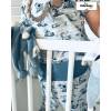 Bio Bündchenware - GOTS - denim