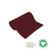 Bio Bündchenware - GOTS - dunkel-bordeaux