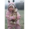 Bio Fleece uni - GOTS - altrosa