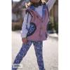Bio Fleece uni - GOTS - altrosa