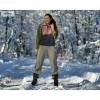 Bio Fleece uni - GOTS - altrosa