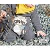 Organic-Fleece uni - GOTS - dark gray