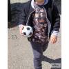 Organic-Fleece uni - GOTS - black