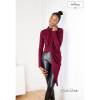 Bio French Terry (brushed) - GOTS - dunkel-bordeaux