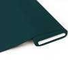 Bio French Terry (brushed) - GOTS - dunkel-petrol