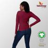 Bio Jersey - GOTS - bordeaux