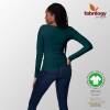 Organic Jersey - GOTS - dark-petrol-blue