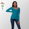 Organic Jersey - GOTS - light-petrol-blue