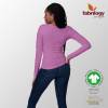 Organic Jersey - GOTS - rasberry
