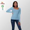 Organic Jersey - GOTS - sky-blue