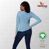 Organic Jersey - GOTS - sky-blue