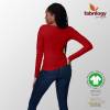 Bio Jersey - GOTS - kirschrot