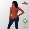 Organic Jersey - GOTS - rust