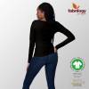 Bio Jersey - GOTS - schwarz