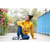 Bio Jersey - GOTS - senf