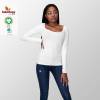 Organic Jersey - GOTS - white