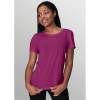 Bio Jersey (soft-touch) - GOTS - beere