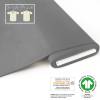 Organic Single-Piqué - GOTS - grey