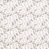 Botanical Branches (Popeline) - ECO - rot