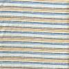 Brush Stripes (Popeline) - ECO - blau