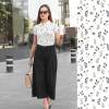 Cynthi Garden (Popeline) - ECO - taupe 