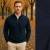French Terry uni mit TENCEL™ LYOCELL - navy