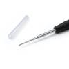 Yarn crochet hooks Record soft handle 1.00 mm silver
