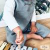 Hanf (Leinenbindung) - GOTS - grey