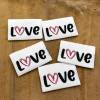 LOVE | gewebte Label