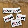 LOVE | gewebte Label