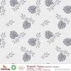 Monstera deliciosa (French Terry) - GOTS- grey