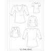 Papierschnitt Shirt Greta | Größe 32-50