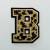 Patch it! | Design 101 | Buchstabe: B | aufbügelbar | 6,2x4,9 cm | Leopard