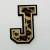 Patch it! | Design 101 | Letter: J | iron-on | 6,2x4,6 cm | leopard
