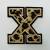Patch it! | Design 101 | Letter: X | iron-on | 6,2x5,8 cm | leopard