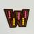 Patch it! | Design 102 | Letter: W | iron-on | 4x5,5 cm | brown