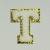Patch it! | Design 113 | Letter: T | iron-on | 6x5 cm | white