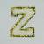Patch it! | Design 113 | Letter: Z | iron-on | 6x4,7 cm | white